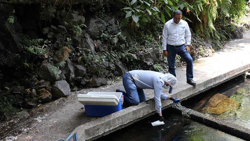 Trabaja CAPASU para garantizar la calidad del agua en Uruapan