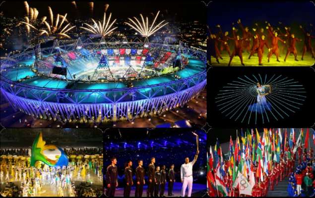 Grandiosa ceremonia de inauguración de  los Juegos Olímpicos de Río 2016 