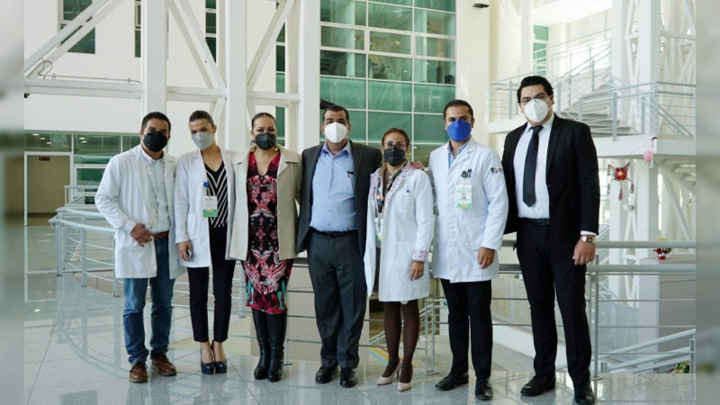 Gobierno de Michoacán garantiza atención médica de calidad a niñas y niños
