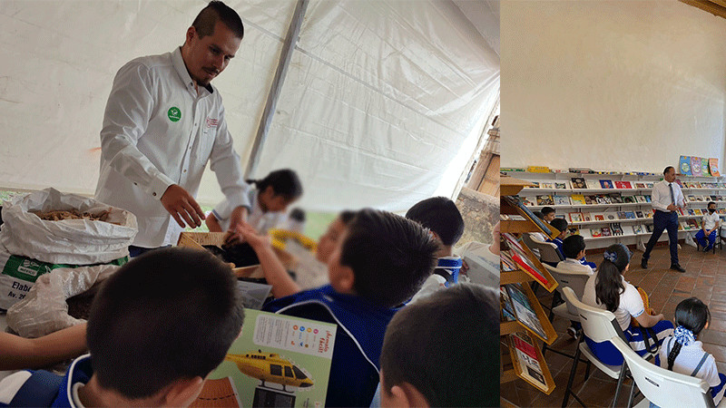 Más de mil estudiantes participan en Feria Ambiental de Pátzcuaro 