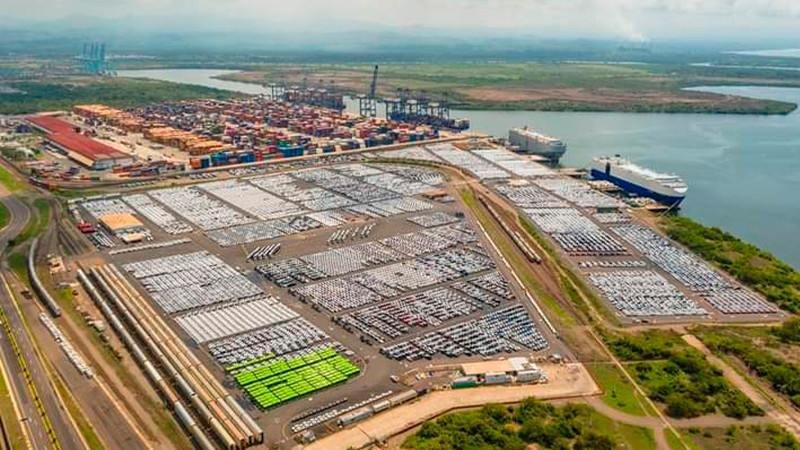 Puerto de Lázaro Cárdenas registra un incremento del 25% en carga automotriz y 30% en exportaciones 