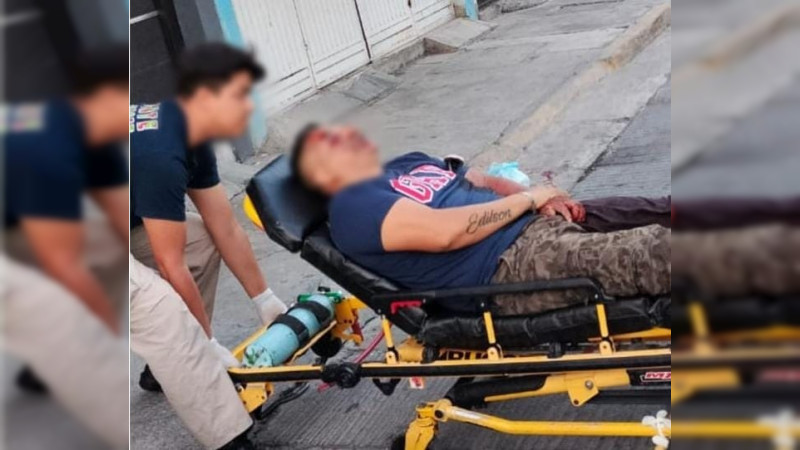 Balean a un individuo en Zamora, Michoacán, resultó herido