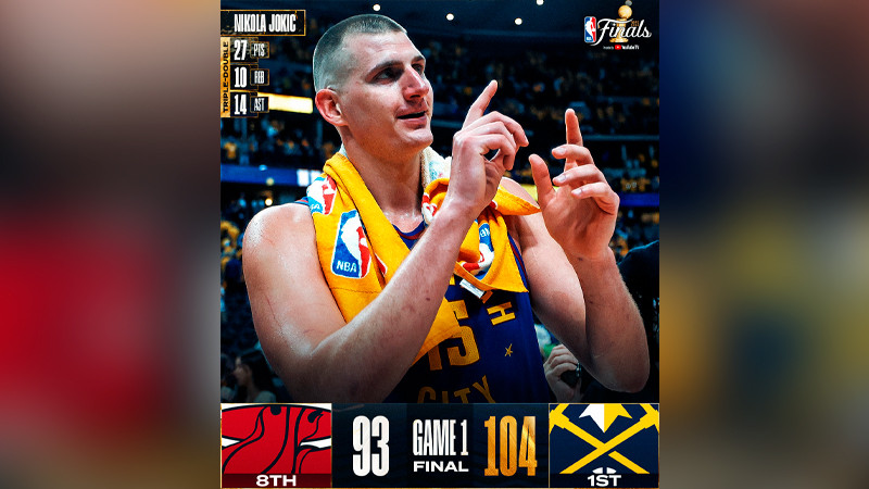 Los Denver Nuggets dan el primer paso para alcanzar su primer campeonato  