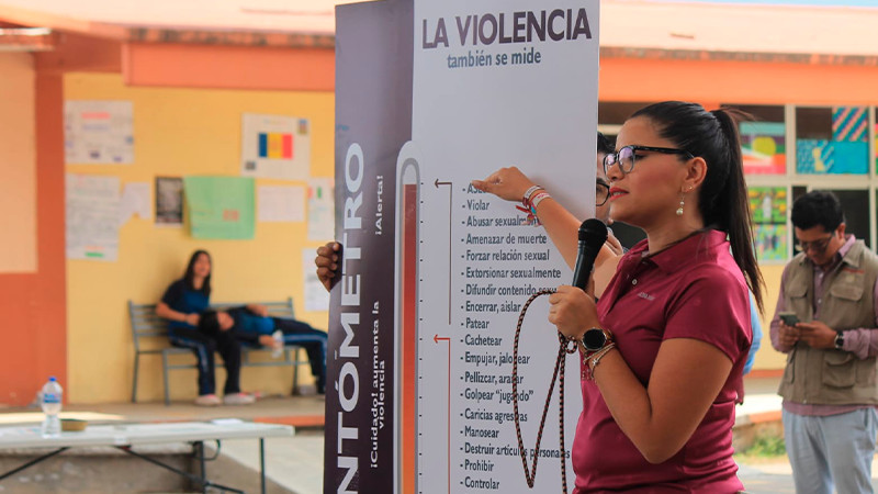 Arrancan jornadas para prevenir violencia y adicciones desde las escuelas de Michoacán