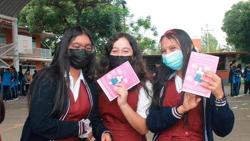 Arrancan jornadas para prevenir violencia y adicciones desde las escuelas de Michoacán
