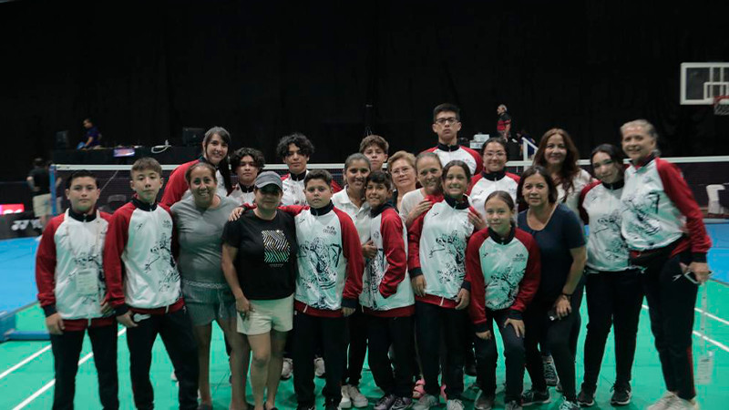 Da bádminton histórico bronce a Michoacán en Nacionales Conade 2023
