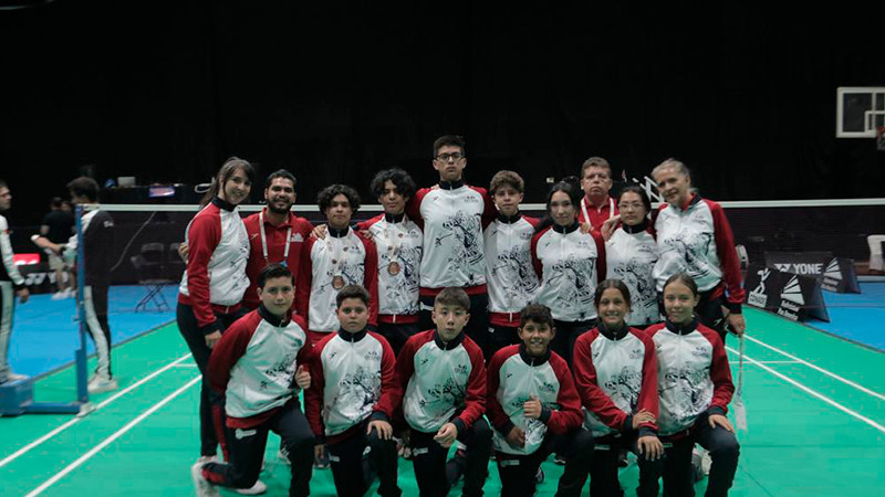 Da bádminton histórico bronce a Michoacán en Nacionales Conade 2023