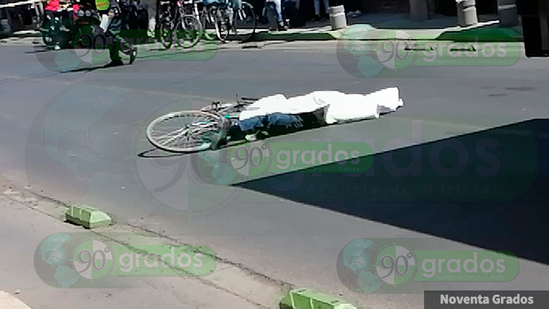 Atropellan a hombre de la tercera edad en la avenida Juárez Poniente en Zamora 