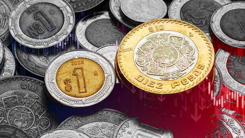 Peso toca nivel no visto en 7 años; 17.42 unidades por dólar, no visto desde 2016 