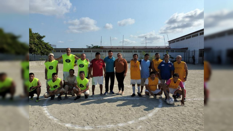 Sistema Penitenciario promueve inclusión deportiva en penal de Lázaro Cárdenas