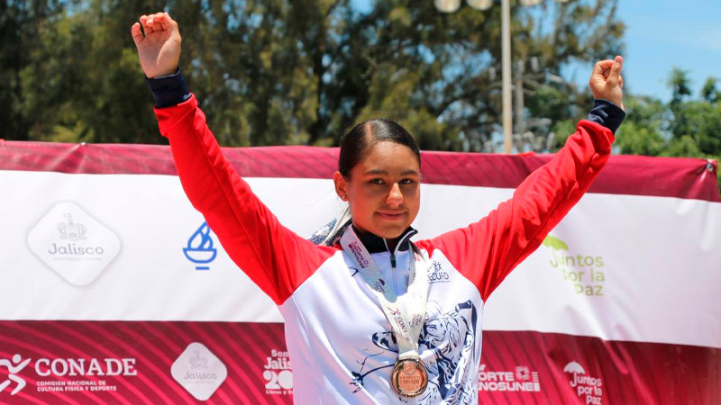 Gana Michoacán oro en patines sobre ruedas en Nacionales Conade 2023