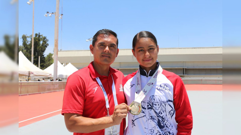 Gana Michoacán oro en patines sobre ruedas en Nacionales Conade 2023 
