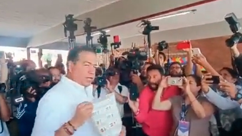 Ricardo Mejía llama a los ciudadanos a "Salir a votar sin miedo en Coahuila"  