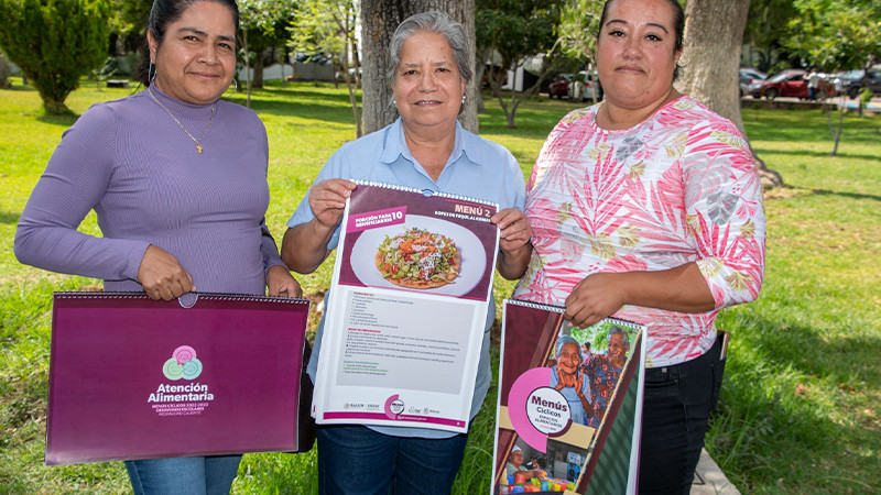 Trabaja DIF Michoacán por una alimentación saludable 