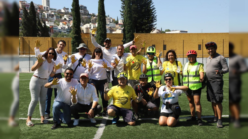 Conmemoran Día Mundial de la Bicicleta en Querétaro