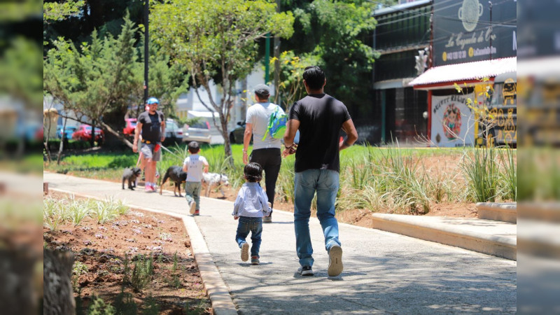 Spot Morelia hace vibrar el nuevo Parque Lineal del Bulevar García de León