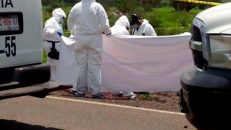 Encuentran cadáver sobre la carretera Morelia-Copándaro  