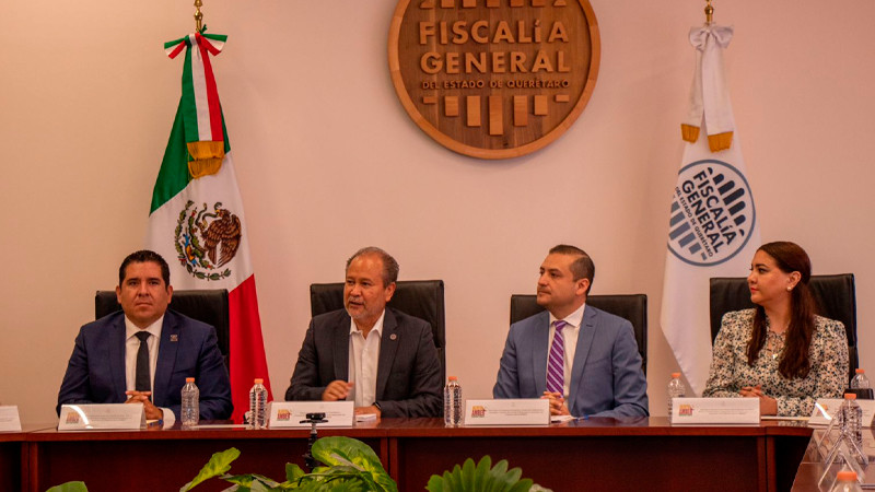Fiscalía de Querétaro creará una red con empresarios para la máxima difusión de Alerta Amber y Protocolo Alba 