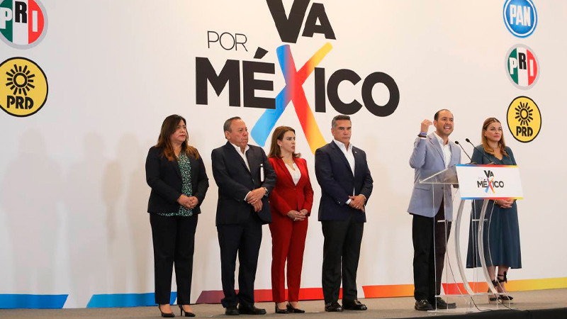 Marko Cortés declara que Va por México no recibirá ninguna "corcholata" para elecciones 2024 