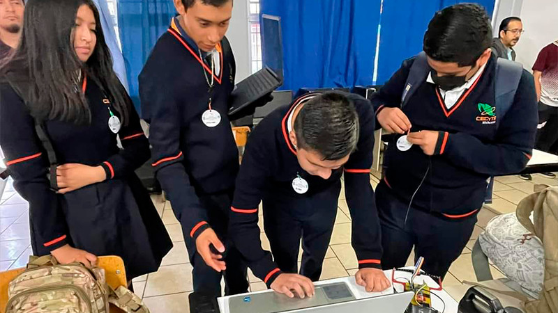 Cecytem, a la vanguardia en robótica e innovación de procesos educativos