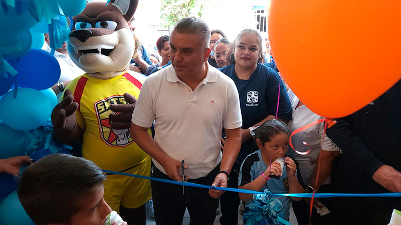 Fabio Meza Alfaro inauguró Academia K’umanchikua Sección 21 Michoacán para sus agremiados y su familia 