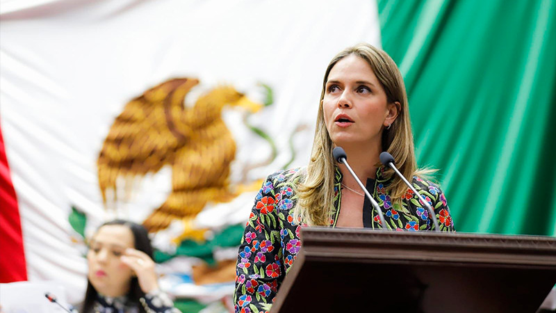 Endurecer las penas por robo a escuelas en Michoacán, propone Daniela De Los Santos 