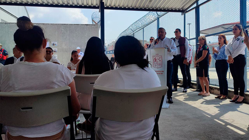Inicia construcción de guardería en Centro Penitenciario de Alto Impacto de Morelia; beneficiará a 11 niños 