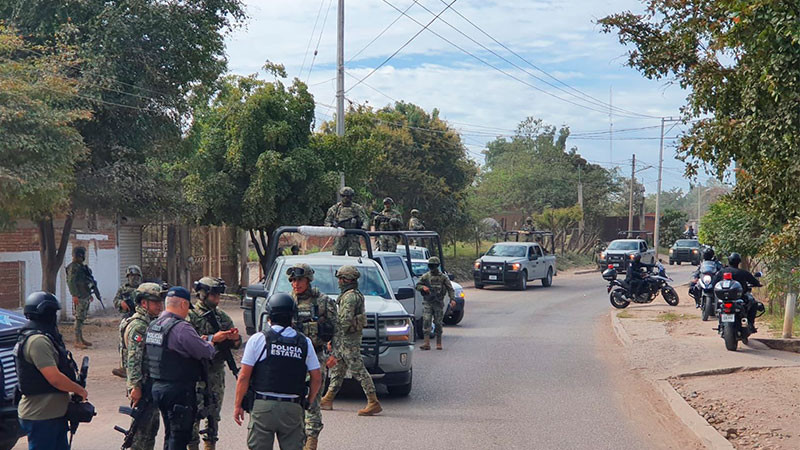 Denuncian la presencia de hombres armados tras detención, en Culiacán, Sinaloa