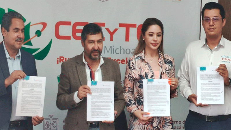 Empresas michoacanas incorporan a estudiantes del Cecytem con Educación Dual 