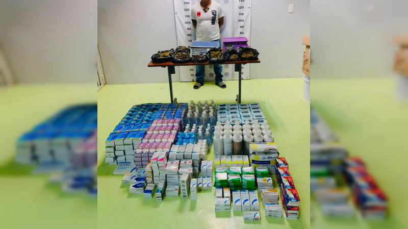 Asegura Fiscalía de Nezahualcóyotl 600 cajas de medicamentos en cateo 