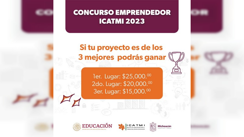 Arranca Concurso Emprendedor Icatmi Región 3 con 60 mil pesos en premios