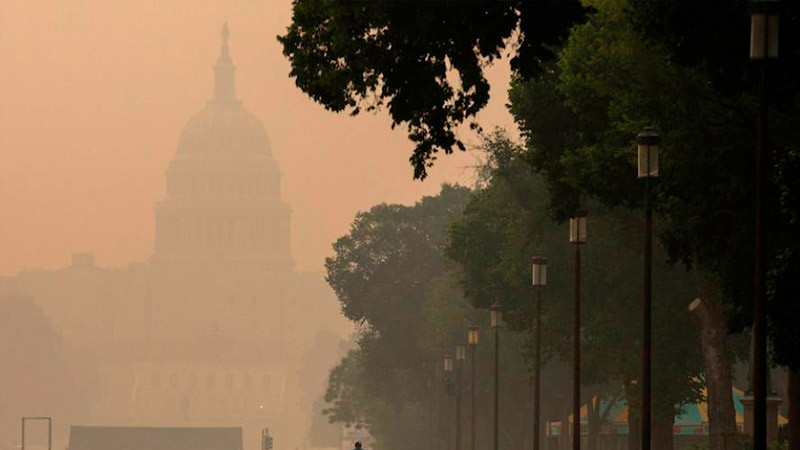 Cancelan eventos deportivos en Nueva York y Washington debido al humo por los incendios en Canadá 