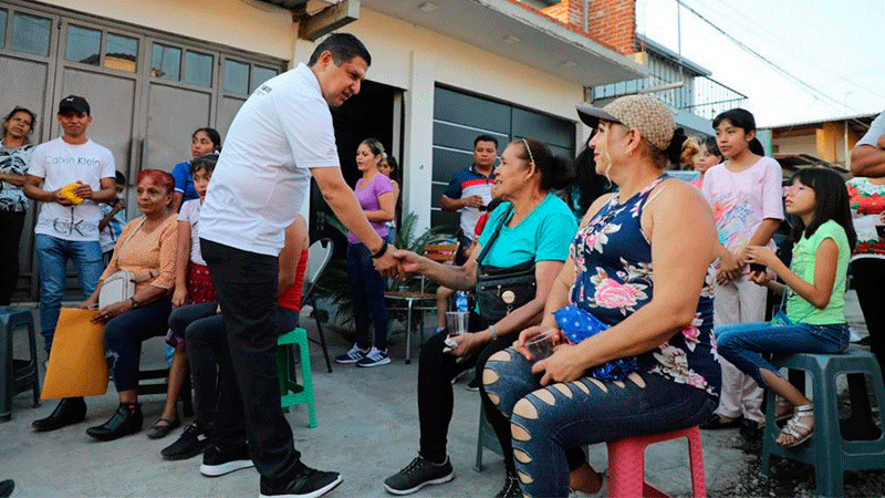 Nacho Campos sigue impulsando la organización vecinal