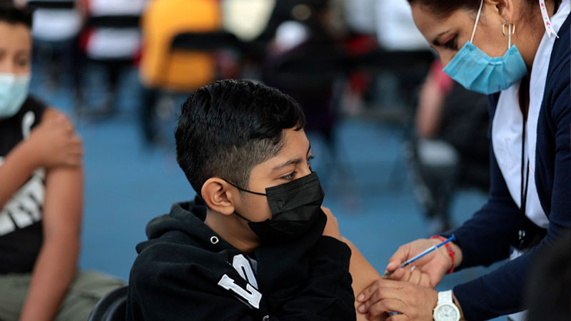Secretaría de Salud Michoacán llama a vacunar a menores de 5 años