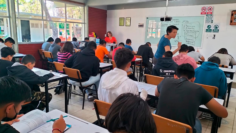 Más de 4 mil aspirantes aplicaron examen de nuevo ingreso en el Conalep Michoacán