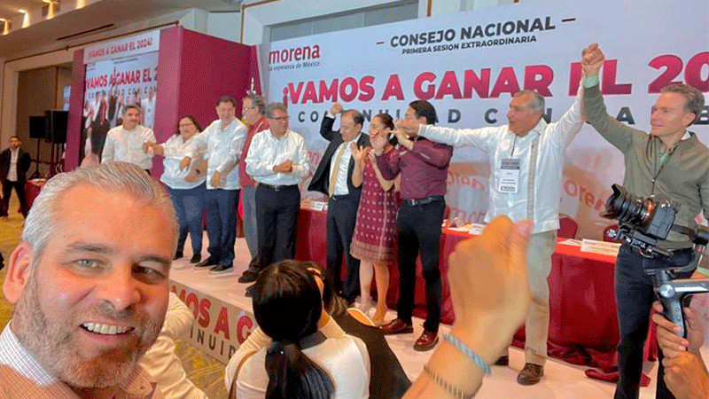Unidad, la ruta para seguir con el proyecto de López Obrador: Bedolla 