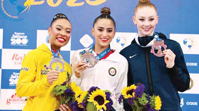 Gimnasta mexicana Marina Malpica consigue histórico oro en Campeonato Panamericano de Jalisco 