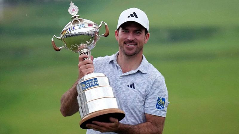 Nick Taylor se convierte en el primer golfista que gana el Abierto de su país 