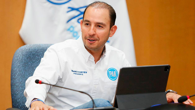 Los programas sociales creados por el PAN fueron eliminados con AMLO: Marko Cortés 