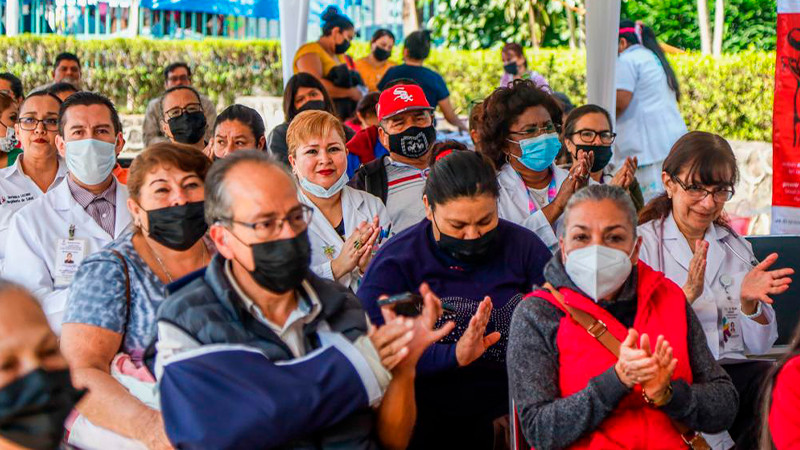 Encabeza Nacho Campos inauguración de la Feria de la Salud