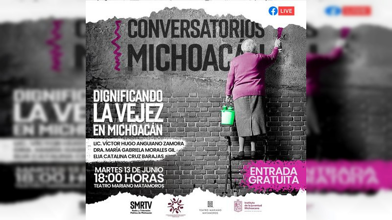Invita Coepredv a conversatorio sobre la dignificación de la vejez 