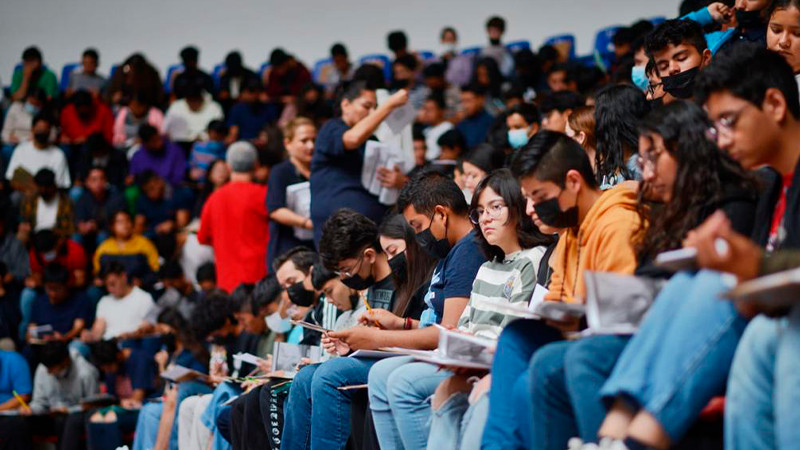 Exámenes de admisión transcurren sin contratiempos; aplicaron aspirantes de Ciencias Exactas e Ingenierías