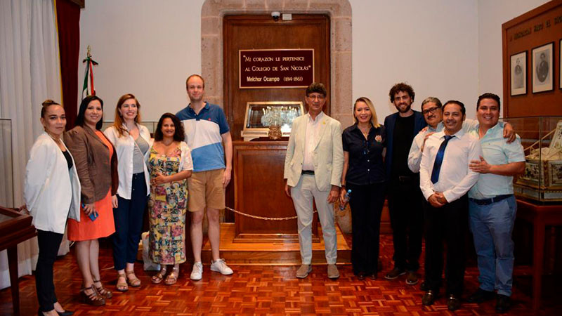 UMSNH y la Sorbonne Université establecen puentes de amistad 