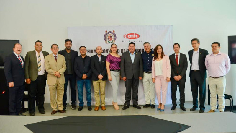 Genera alianza UMSNH y CMIC en beneficio de las y los estudiantes de Ingeniería Civil y Arquitectura 
