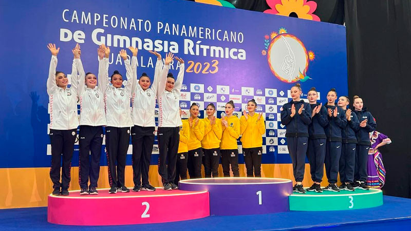Gimnasia rítmica mexicana clasifica a Campeonato Mundial y Santiago 2023 
