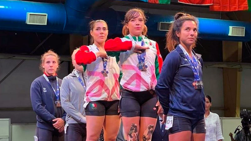 Mexicana Janeth Gómez se proclama campeona mundial en Grand Prix de Halterofilia 