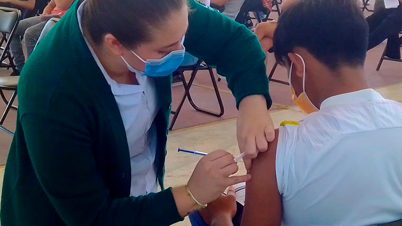 Este martes termina vacunación COVID-19 para menores de 5 años en Morelia y Uruapan
