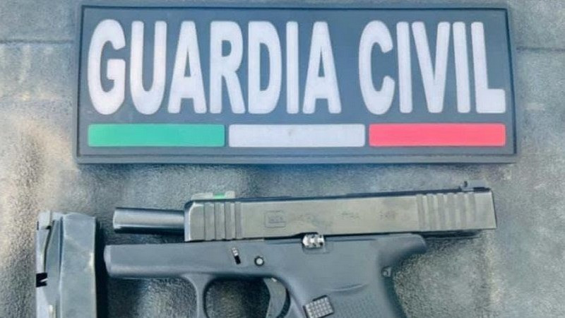 En Blindaje Zamora, Guardia Civil detiene a sujeto en posesión de arma de fuego 