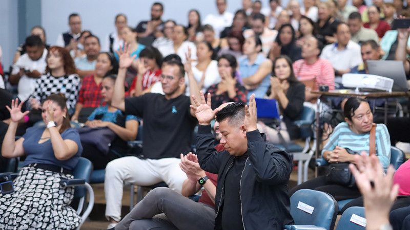 Capacitará Salud Michoacán a personal de salud en Lengua de Señas Mexicana