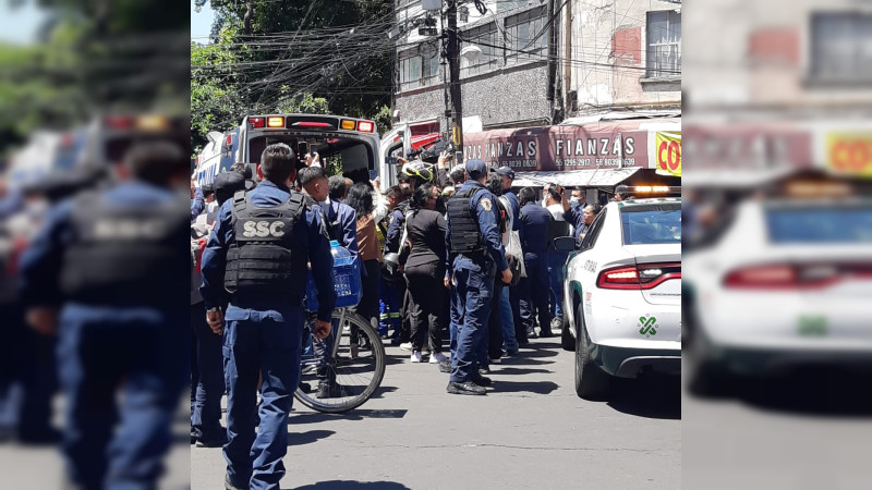 Balacera en zona de juzgados de la CDMX deja una mujer herida